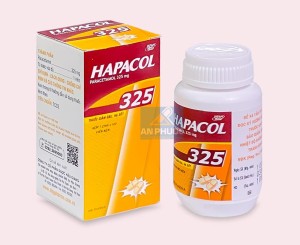 Thuốc Hapacol® 325mg ( paracetamol ) - Hộp 1 Lọ x 100v