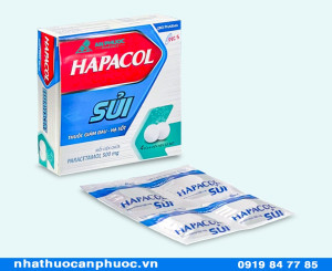 Thuốc Hapacol® 500mg ( paracetamol ) - Hộp 16v