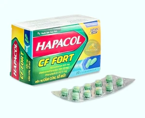 Thuốc Hapacol® CF Fort - Hộp 10 vỉ x 10 viên