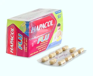 Thuốc Hapacol Flu® - Hộp 10 vỉ x 10 viên