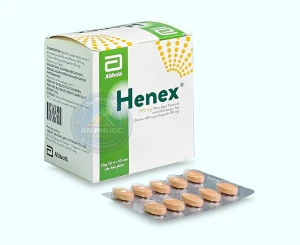 Thuốc Henex® 500mg ( Diosmin - Hesperidin ) - Hộp 100v