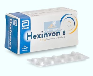Thuốc Hexinvon® 8mg ( bromhexin ) - Hộp 100v