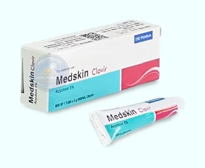 Thuốc kem bôi da Medskin Clovir® - Hộp 1 tuýp x 5 gam