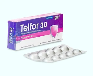 Thuốc Telfor® 30mg ( fexofenadin ) - Hộp 20v