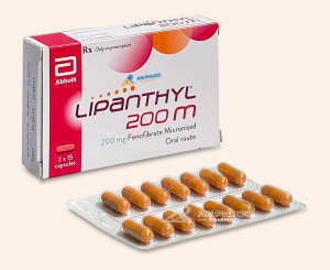 Thuốc Lipanthyl® 200mg ( Fenofibrate ) - Hộp 30v