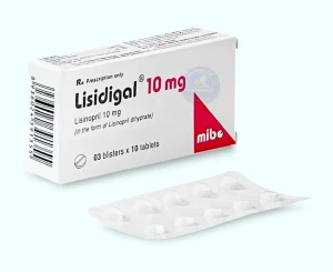 Thuốc Lisidigal® 10mg ( Lisinopril ) | Hộp 30v