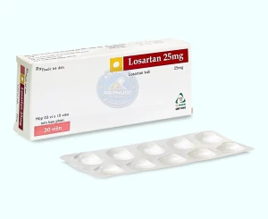 Thuốc Losartan 25mg ( TV pharm ) - Hộp 30 viên