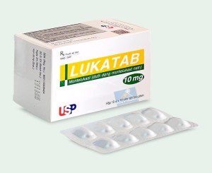Thuốc Lukatab® 10mg ( montelukast ) | Hộp 100v