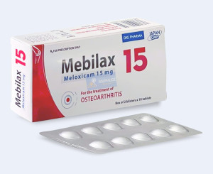 Thuốc Mebilax® 15mg ( meloxicam ) - Hộp 20v