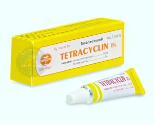 Thuốc mỡ tra mắt Tetracyclin 1% ( quapharco ) - Tuýp 5g