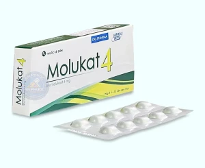 Thuốc Molukat 4mg ( montelukast ) - Hộp 30v