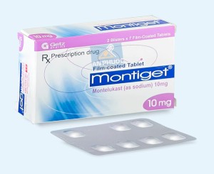 Thuốc Montiget® 10mg ( montelukast ) | Hộp 14v