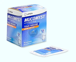 Thuốc Mucomyst® 200mg | Hộp 18 gói