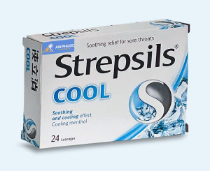 Thuốc ngậm Strepsil Cool® | Hộp 24v