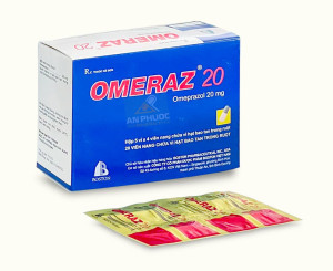 Thuốc Omeraz® 20mg ( omeprazole ) | Hộp 20v