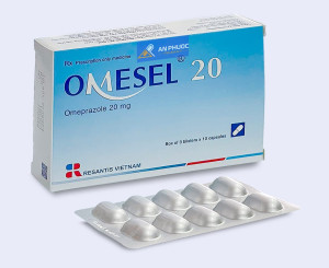 Thuốc Omesel® 20mg | omeprazole | Hộp 30v