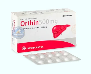 Thuốc Orthin® 500mg | Hộp 30v