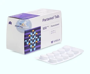 Thuốc Partamol® Tab 500mg | Hộp 100 viên nén tròn