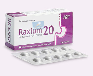 Thuốc Raxium® 20mg ( Rabeprazole ) - Hộp 30v