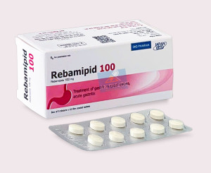 Thuốc Rebamipid® DHG 100mg - Hộp 50v