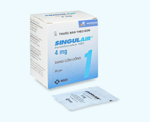 Thuốc Singulair® 4mg ( montelukast ) | Hộp 28 gói