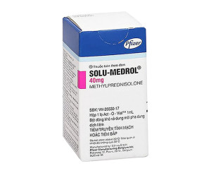 Thuốc Solu-Medrol® 40mg ( Methylprednisolone ) - Hộp 1Lọ x 1ml