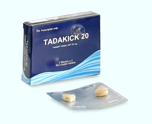 Thuốc Tadakick® 20mg ( tadalafil ) - Hộp 2 vỉ x 2 viên