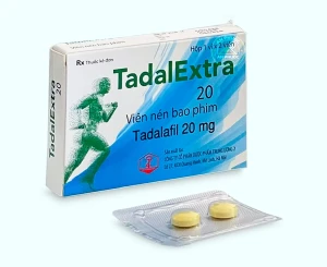 Thuốc TadalExtra® 20mg ( tadalafil ) - Hộp 1 vỉ x 2 viên