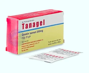 Thuốc Tanagel 250mg ( gelatin tannat ) - Hộp 20 gói