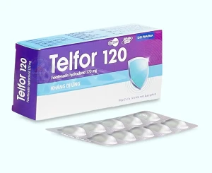 Thuốc Telfor® 120mg ( fexofenadine ) - Hộp 20v