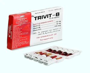 Thuốc tiêm bắp Trivit-B • Hộp 10 ống x 3 ml