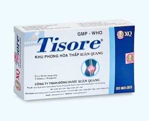 Thuốc khu phong hóa thấp xuân quang  Tisore® | Hộp 20v