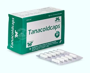 Thuốc trị cảm cúm Tanacoldcaps® | Hộp 100v