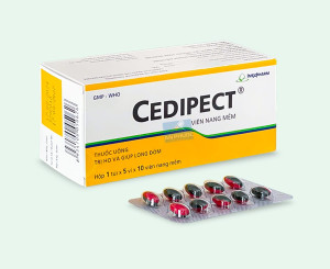 Thuốc trị ho Cedipect® | Hộp 50v