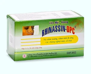 Thuốc trị viêm xoang Rhinassin-OPC® - Hộp 50v