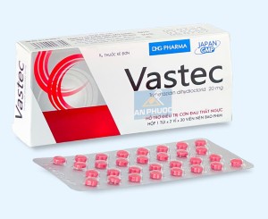 Thuốc Vastec® 20mg ( trimetazidine ) - Hộp 60v