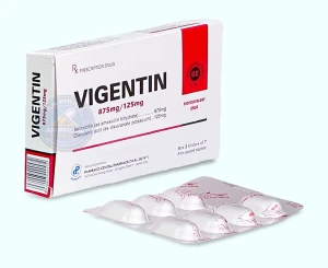 Thuốc Vigentin® 875mg/125mg ( amoxicillin - clavulanat ) | Hộp 14v