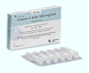 Thuốc Vitamin C® Kabi 500mg/5ml inj - Hộp 6 ống
