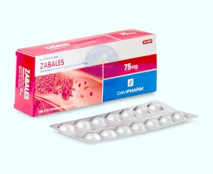 Thuốc Zabales® 75mg - clopidogrel | Hộp 28v