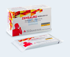 Thuốc Zensalbu Nebules® 5 ( salbutamol ) | Hộp 10 ống