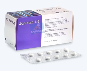 Thuốc Zopistad® 7.5mg ( zopiclon ) | Hộp 100v