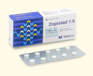 Thuốc Zopistad® 7.5mg ( zopiclon ) | Hộp 10v