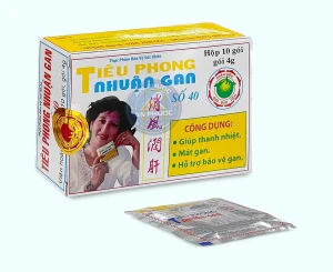 Tiêu Phong Nhuận Gan® Số 40 | Hộp 10 gói