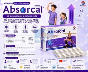 Viên Uống Absorcal® | Hộp 30 vnm