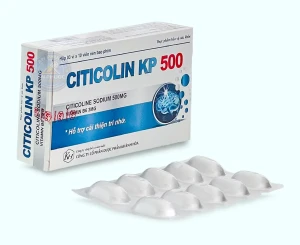 Viên uống cải thiện trí nhớ Citicolin KP 500 | Hộp 30v