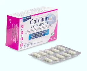 Viên uống Calcium & Vitamin D3® Phúc Vinh | Hộp 50v