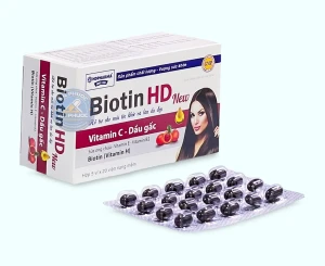 Viên uống đẹp da Biotin HD®  New | Hộp 100v