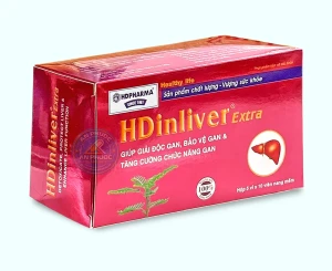 Viên uống giải độc gan HDinliver® Extra | Hộp 50v