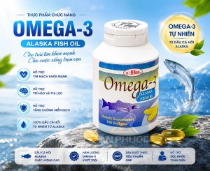 Viên Uống Omega-3® UBB | Lọ 100 vnm