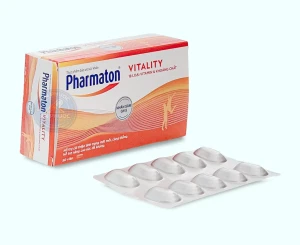 Viên uống Pharmaton® Vitality - Hộp 5 vỉ x 10 viên